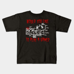 Would you like to play a game? Kids T-Shirt